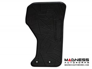 FIAT 124 Floor Mats - All Weather - Rubber - Premium 